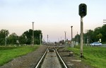 станция Погодино: Нечётная горловина и маневровый светофор М3