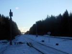 станция Румино: Подъездной путь на ОАО "Экомол"