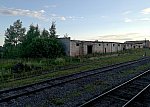 станция Старица: Грузовая платформа и склады, вид в сторону Торжка