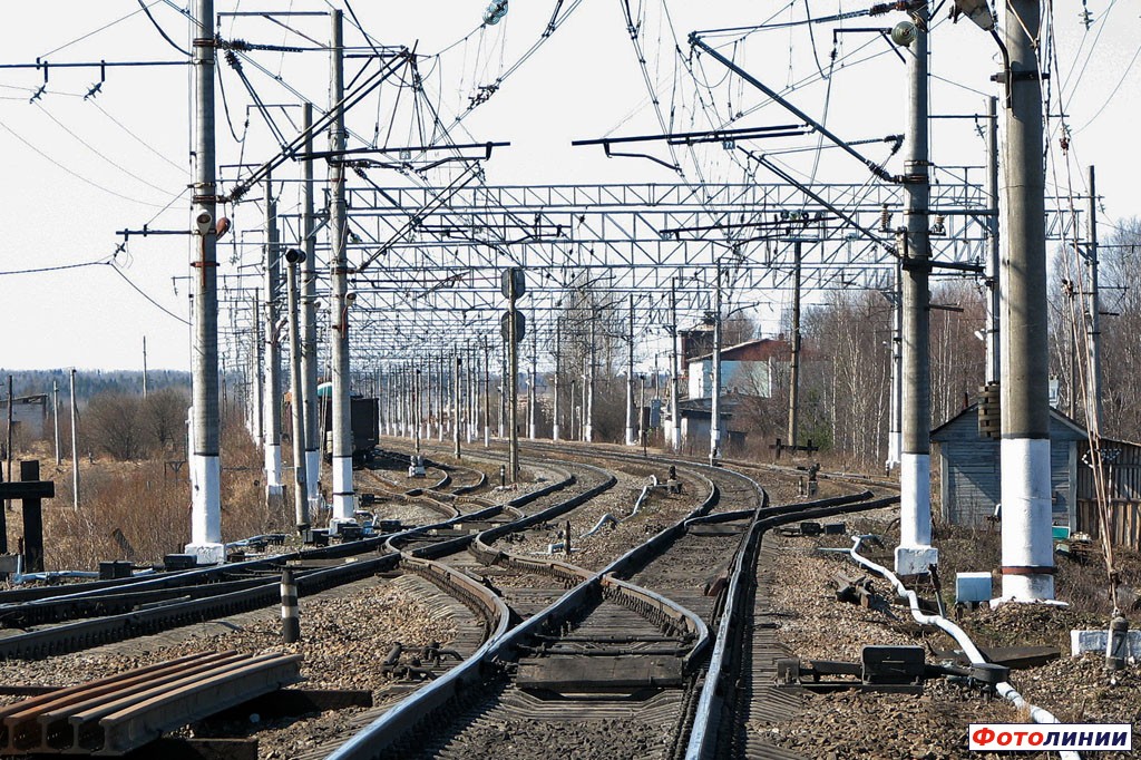 Вид в сторону ст. Коли