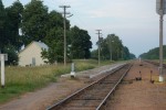 станция Кричев II: Вид платформы в сторону Шестеровки