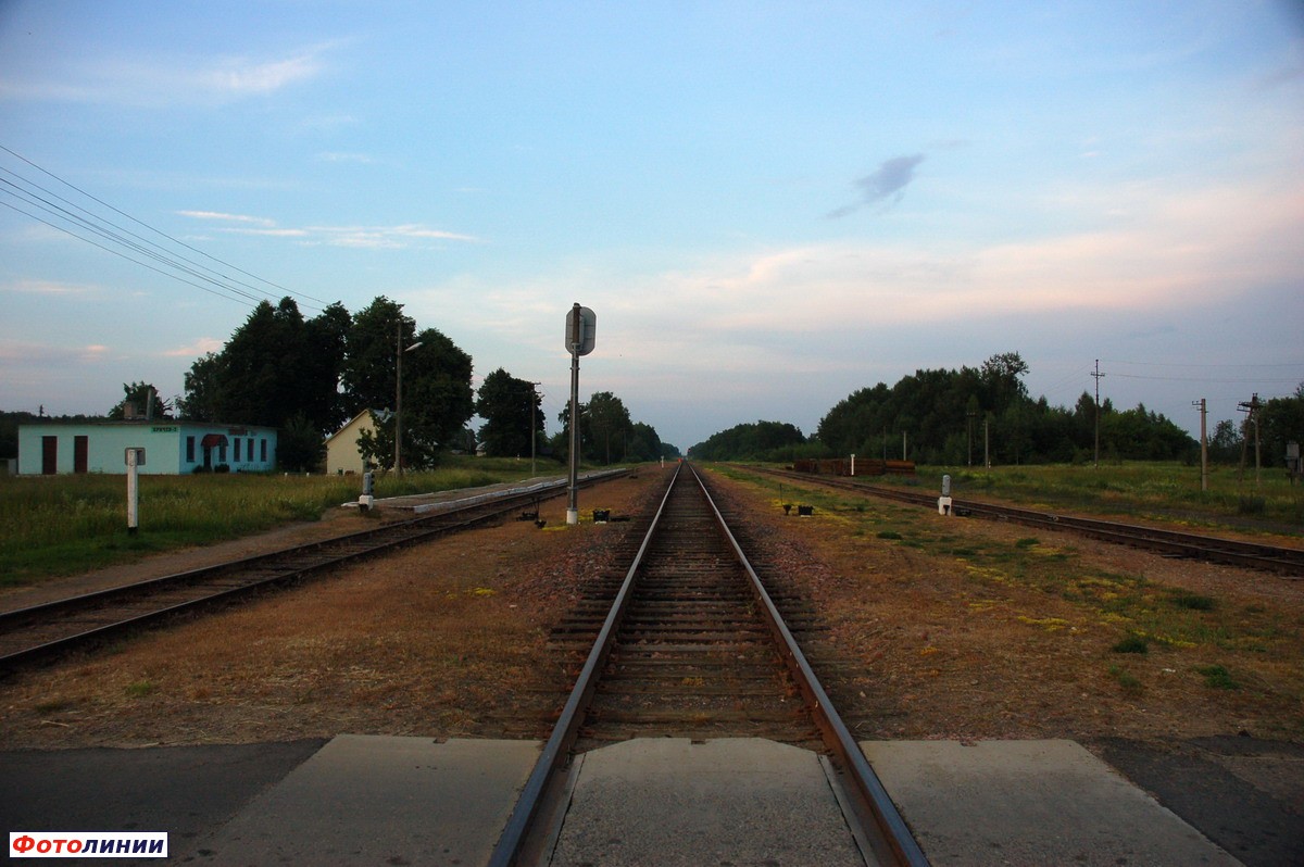 Вид станции в сторону Шестеровки
