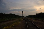 станция Кричев II: Вид станции в сторону Кричева