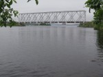 Мост через реку Тулома на выезде в сторону Луостари