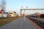 станция Слуцк: Вид первой платформы