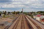 станция Старые Дороги: Вид в сторону Осиповичей