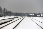 станция Дараганово: Вид в сторону Слуцка