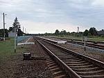 станция Дараганово: Вид платформ в сторону Слуцка