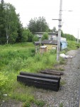 станция Ухтица: Вид на постройки
