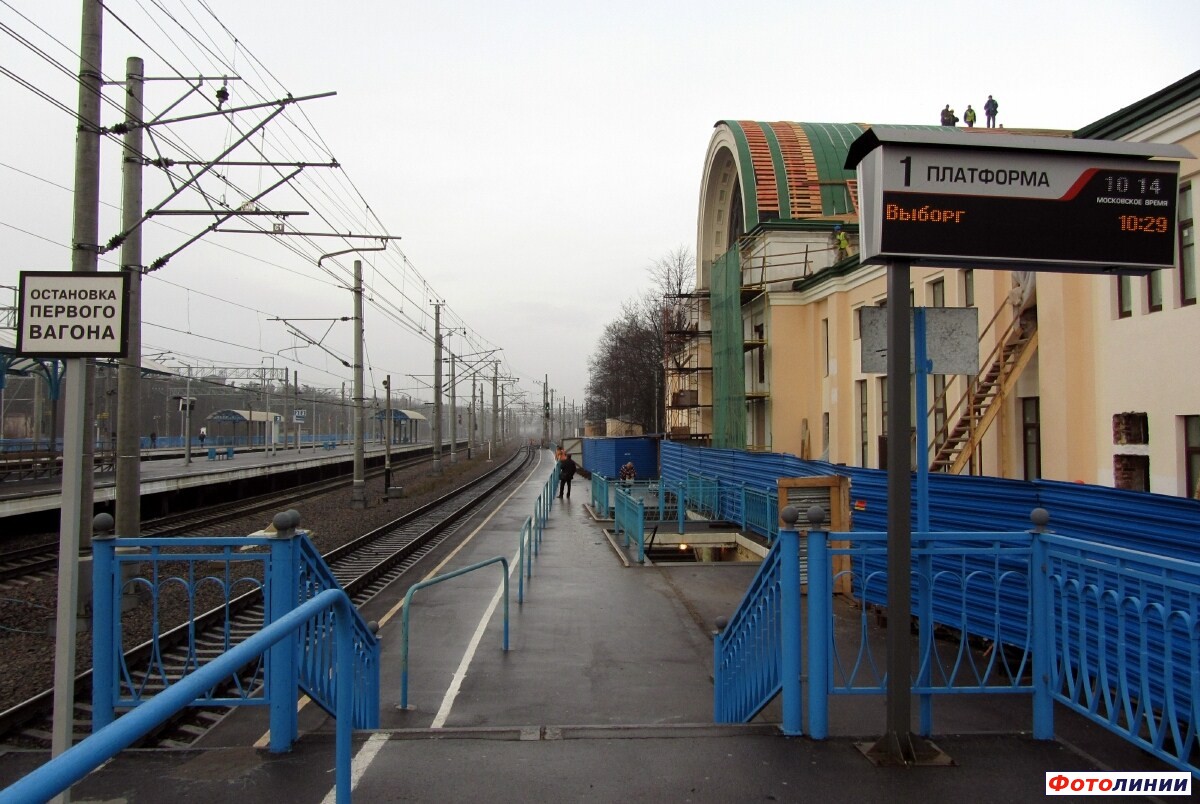 Вокзал на реконструкции