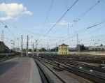 станция Санкт-Петербург-Финляндский: Вид с платформы в сторону Ланской/Кушелевки