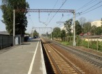 станция Удельная: Вид со 2-й платформы в сторону Шувалово