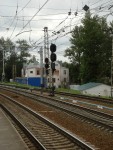 станция Ланская: Чётные выходные светофоры Ч2 и Ч4