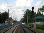 станция Шувалово: Нечётный входной светофор Н из Удельной
