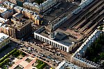 станция Санкт-Петербург-Финляндский: Финляндский вокзал, вид сверху