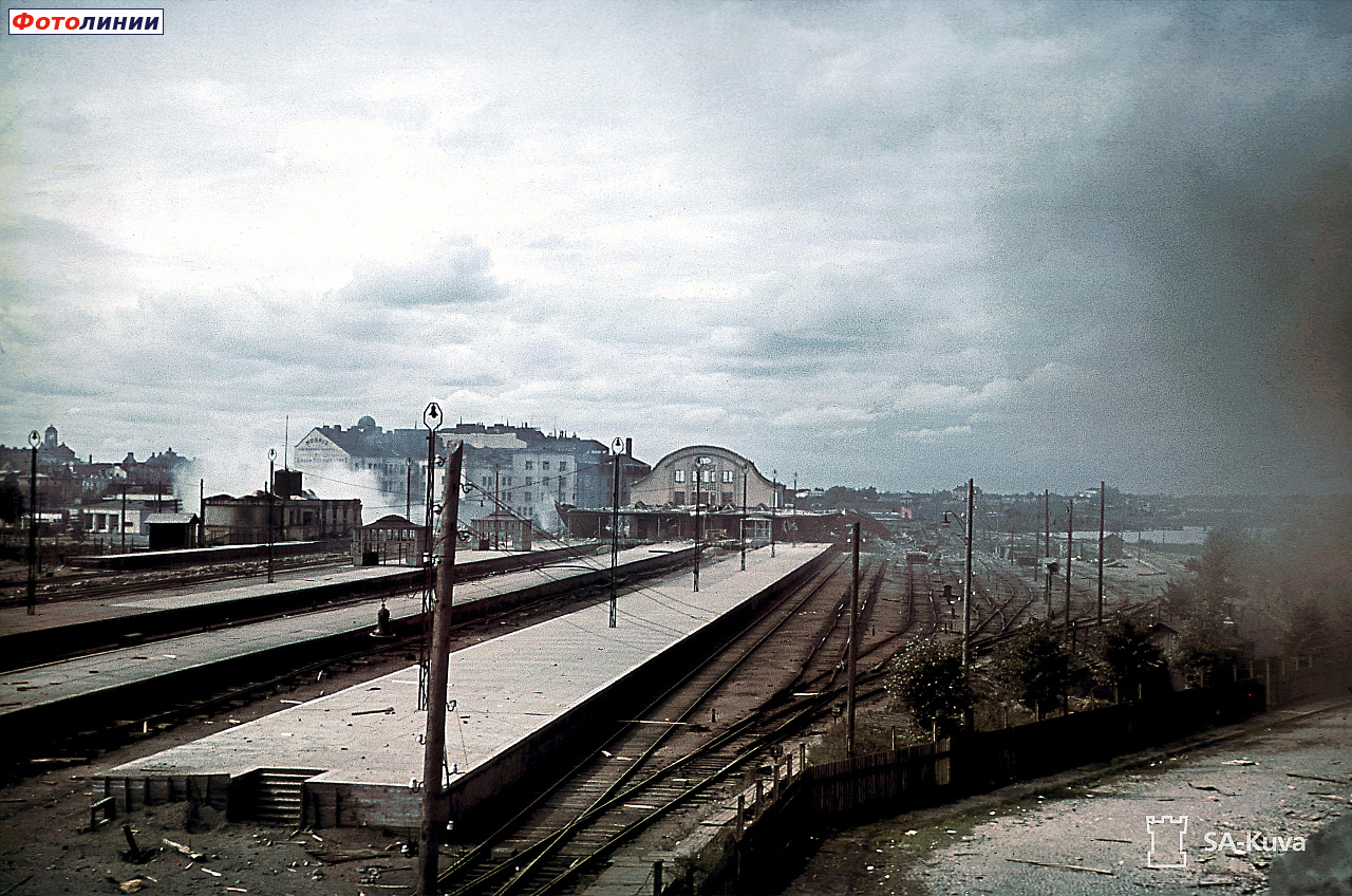 Станция во время Великой Отечественной войны