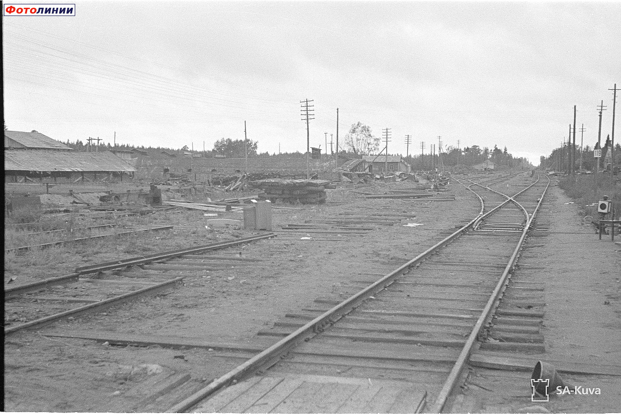 Станция во время Великой Отечественной войны