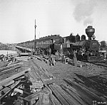 станция Выборг: Временный мост во время Великой Отечественной войны