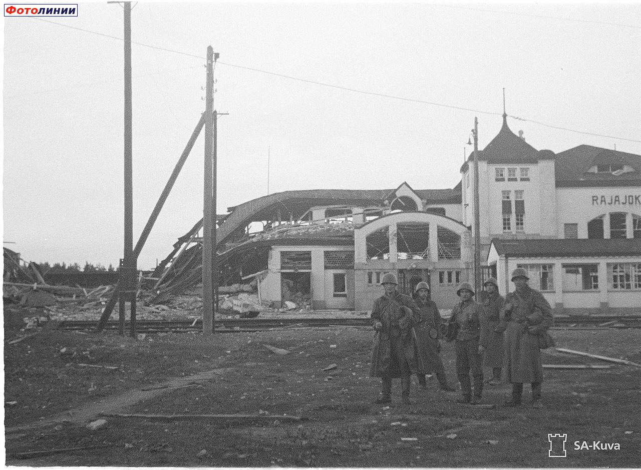 Пассажирское здание в Великую Отечественную войну