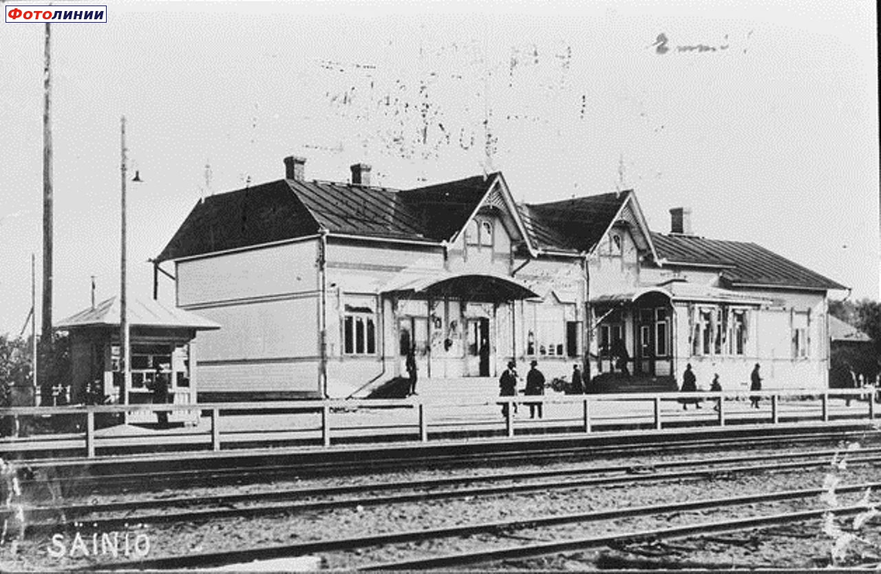 Пассажирское здание, 1910-1920-е гг