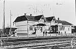 станция Верхнечеркасово: Пассажирское здание, 1910-1920-е гг