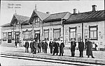 станция Верхнечеркасово: Пассажирское здание, начало 1910-ых гг