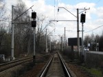 станция Лахта: Чётные выходные светофоры Ч1 и Ч2. Нечётная горловина