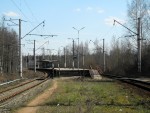 станция Лисий Нос: Вид на платформу со стороны Сестрорецка