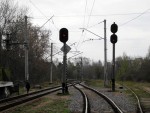 станция Сестрорецк: Чётныые выходные светофоры Ч1 и Ч2. Нечётная горловина