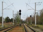 станция Сестрорецк: Нечётные выходные светофоры Н2 и Н1. Чётная горловина