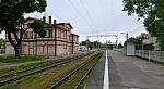 станция Сестрорецк: Вид в сторону Белоострова с платформы № 1