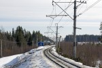 станция Пихтовая: Вид в сторону Высоцка