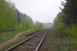 о.п. 5 км: Вид в сторону Калязина