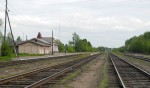 станция Калязин: Вид в сторону Углича