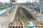 станция Солигорск: Пути и платформы