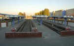 станция Солигорск: Вид платформ после ремонта