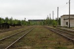 станция Боровая: Вид в сторону ст. Юшкозеро