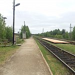станция Сонозеро: Вид в сторону ст. Пенинга