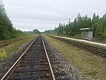 станция Найстенъярви: Вид в сторону ст. Суоярви II