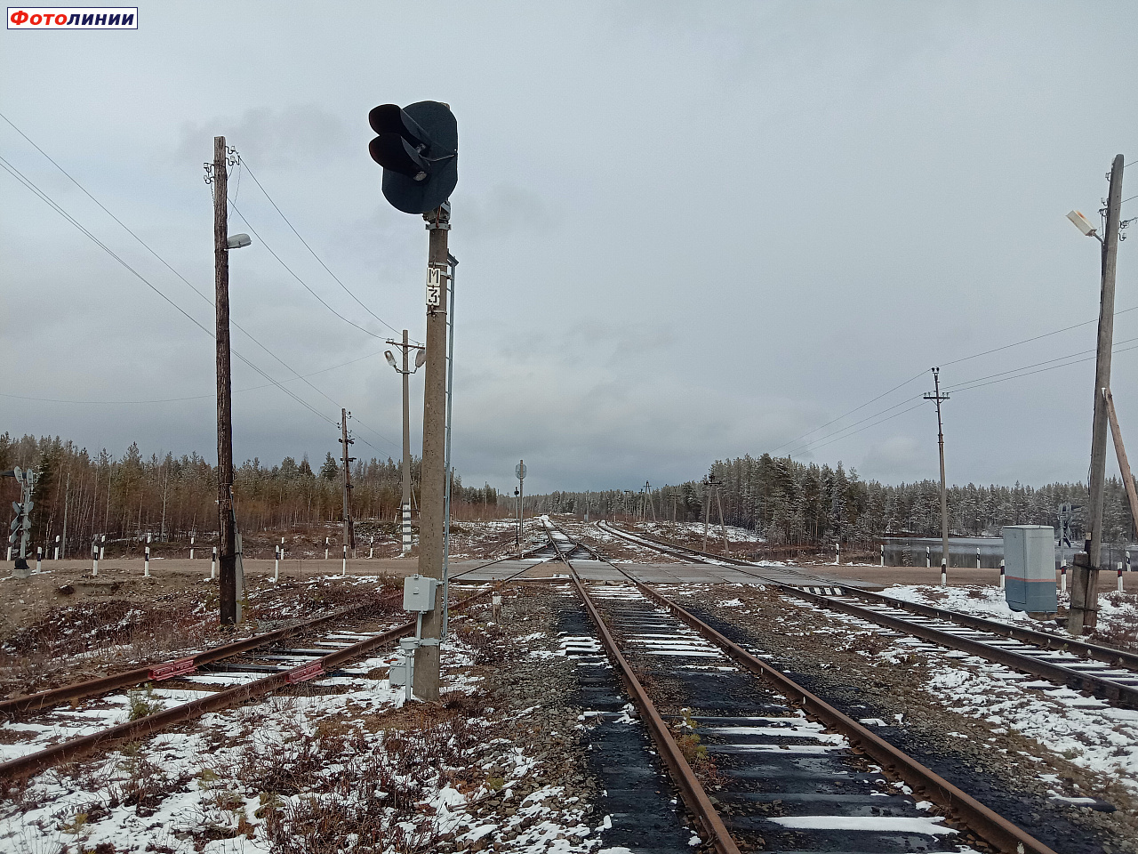 Вид в сторону ст. Муезерка