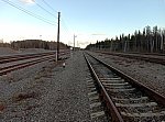 станция Аконъярви: Вид в сторону Поросозера