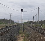станция Петрогранит: Маневровые светофоры (со стороны Руголамби)