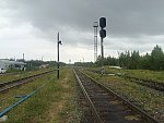 станция Ледмозеро: Выходной светофор Ч1 (в сторону Костомукши)