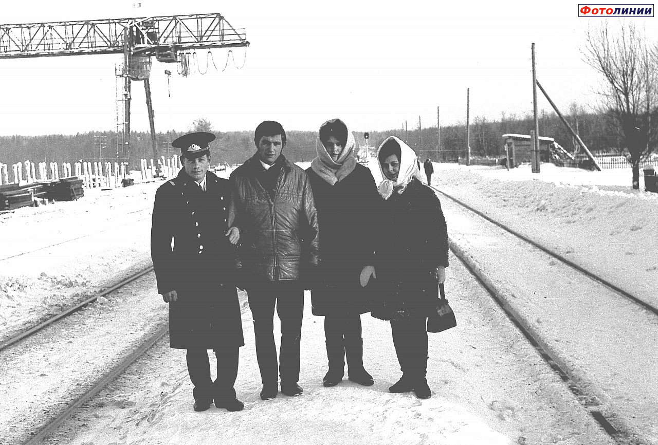 Вид станции, 80-е гг. ХХ в