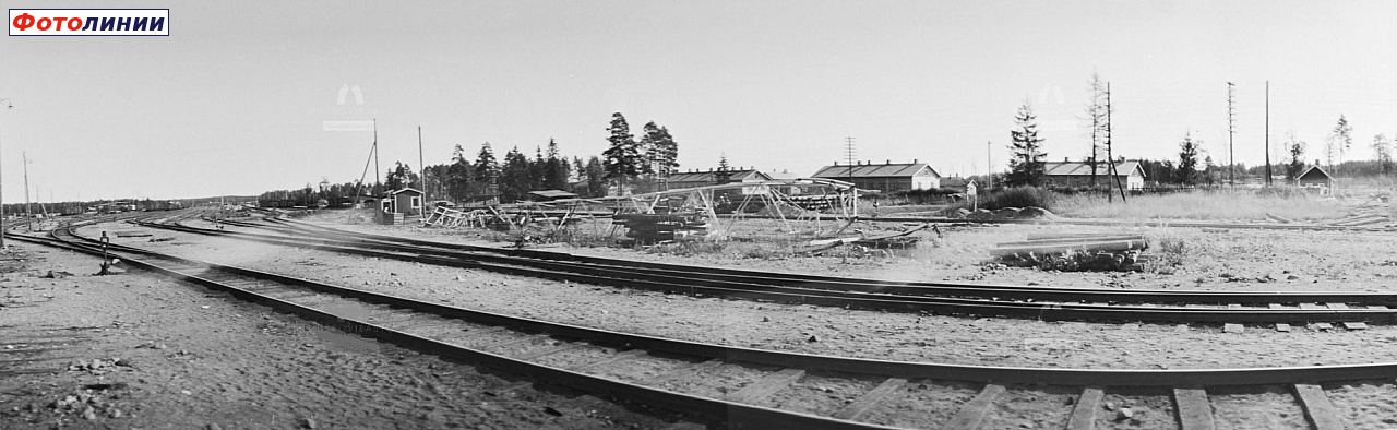 Панорама станции после взрывов 1942 года