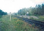 Старая финская платформа. Вид в сторону ст. Янисъярви