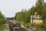 станция Ильинская: Вид в сторону ст. Видлица