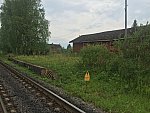 станция Кааламо-Сортировочная: Бывшее грузовое помещение и финская грузовая платформа