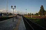 станция Сортавала: Вид платформы в сторону Суоярви