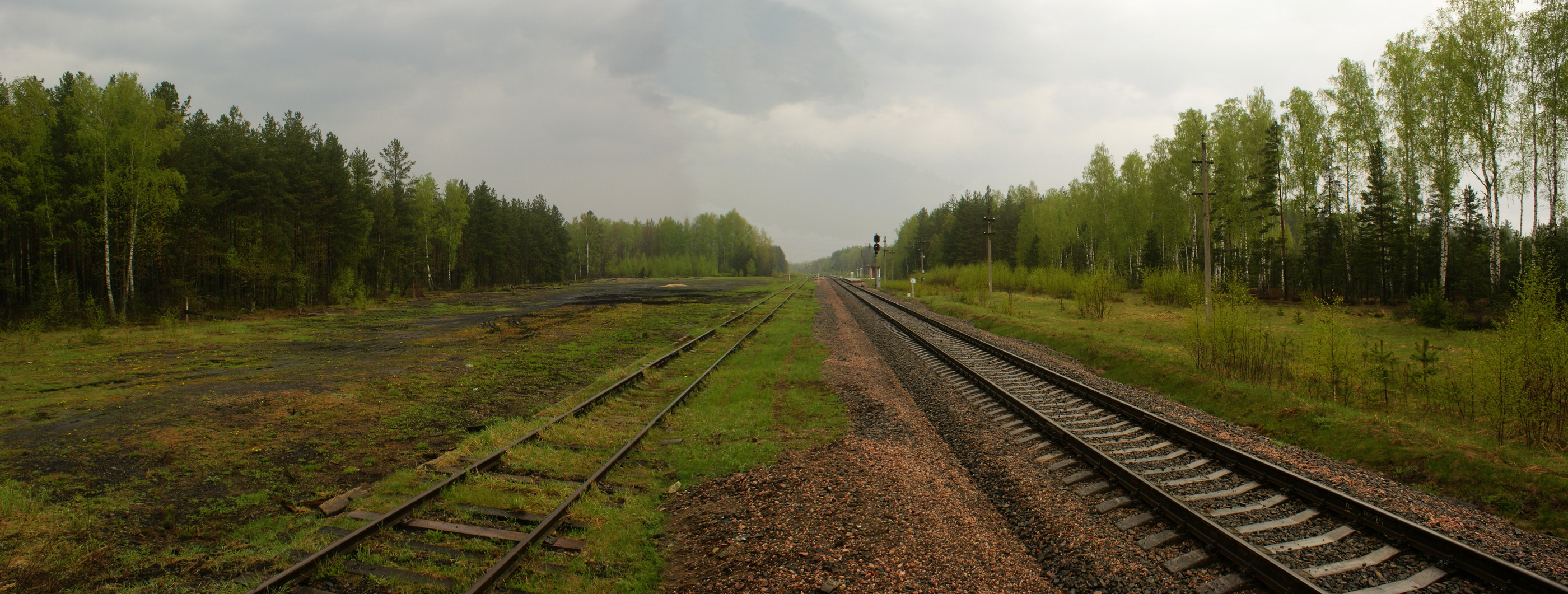 Вид со стороны Верейцов (панорамный снимок)
